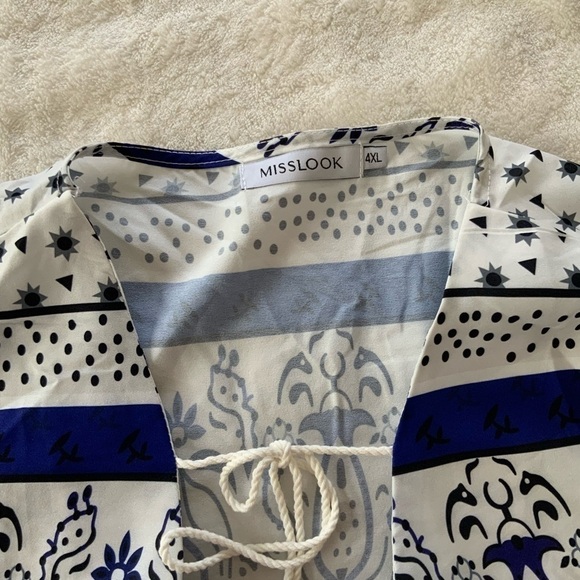 Misslook Plus Size Boho Pleasant Style Dresses - Picture 2 of 4